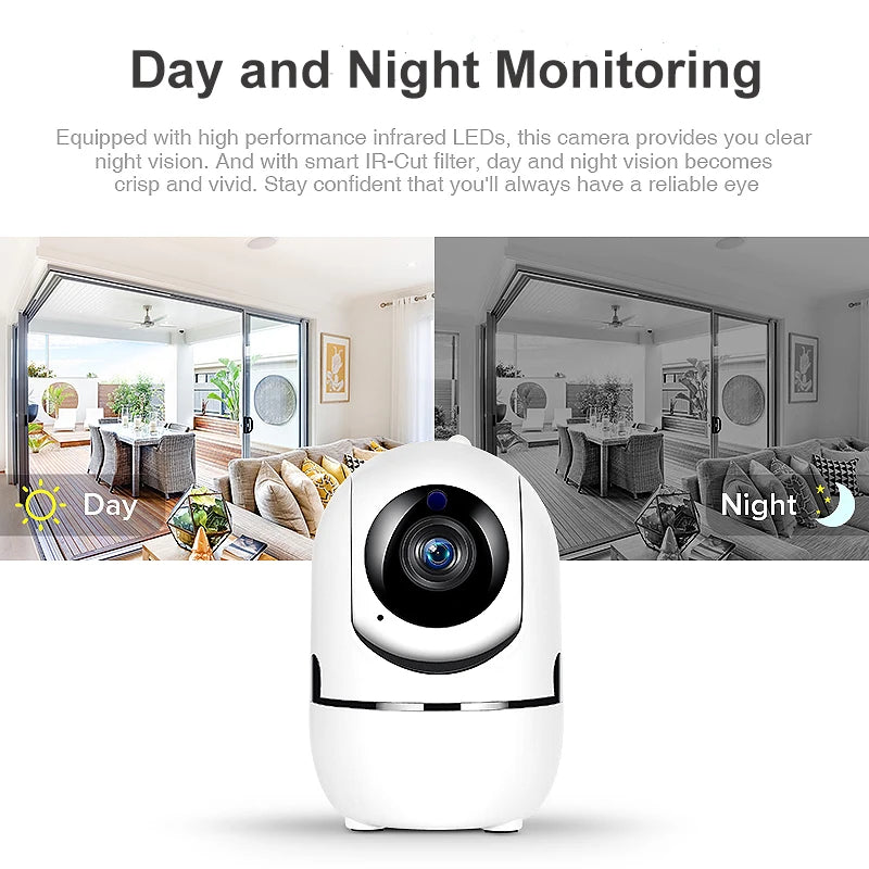 IP Camera YCC365 Plus Smart Home 1620P HD Security camera Auto Tracking Network Wireless Surveillance Night Vision WiFi Camera