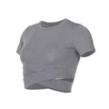 Women's Fitness T-shirts 2024 Clothing Gym Shirt Female Seamless Yoga Top Sportswear Crop Tops Sports Wear For Women T-shirt