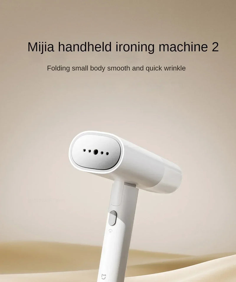 Xiaomi Mijia Garment Steamer 2 Foldable Handheld Clothes Steam Iron Portable Mite Removal Iron Steamer for Travel Home Appliance