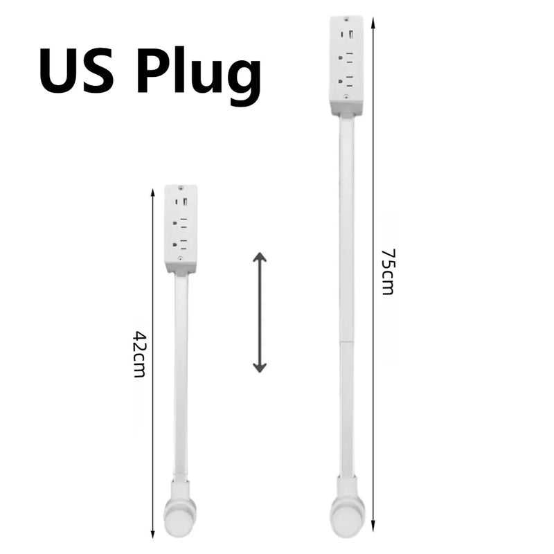 Power Outlet Extender with USB-C – US Plug