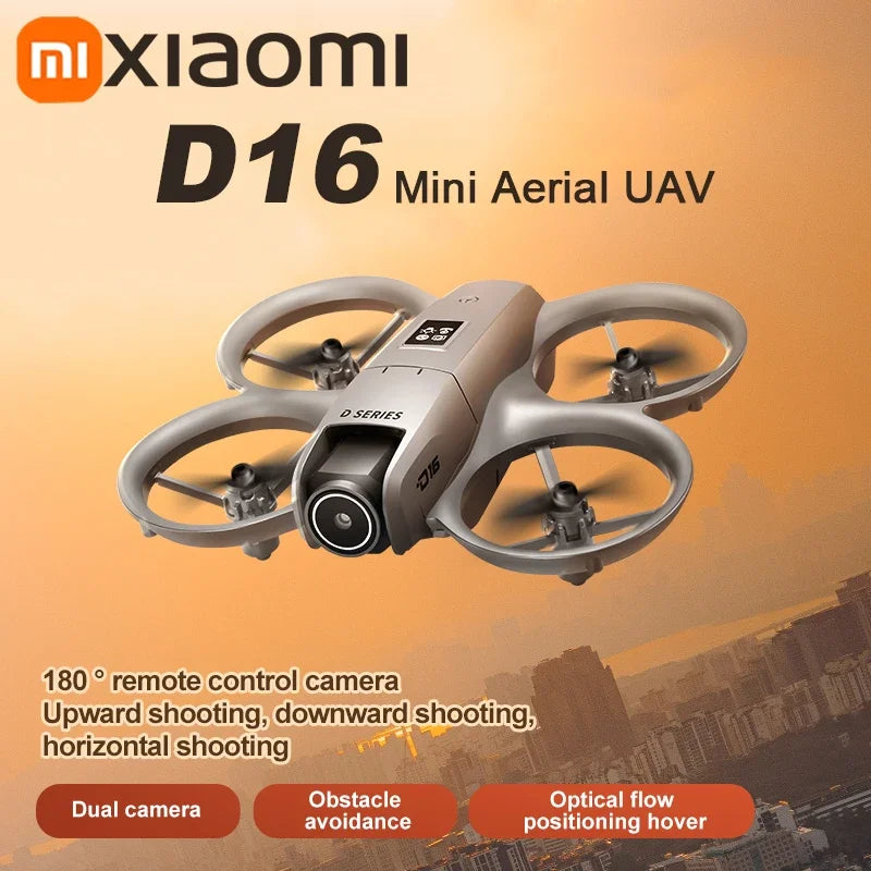 Xiaomi D16 Drone 8K Aerial HD Profesional Dual-camera Helicopter Optical Flow GPS Positioning Avoidance Bushless Motor Drone UAV