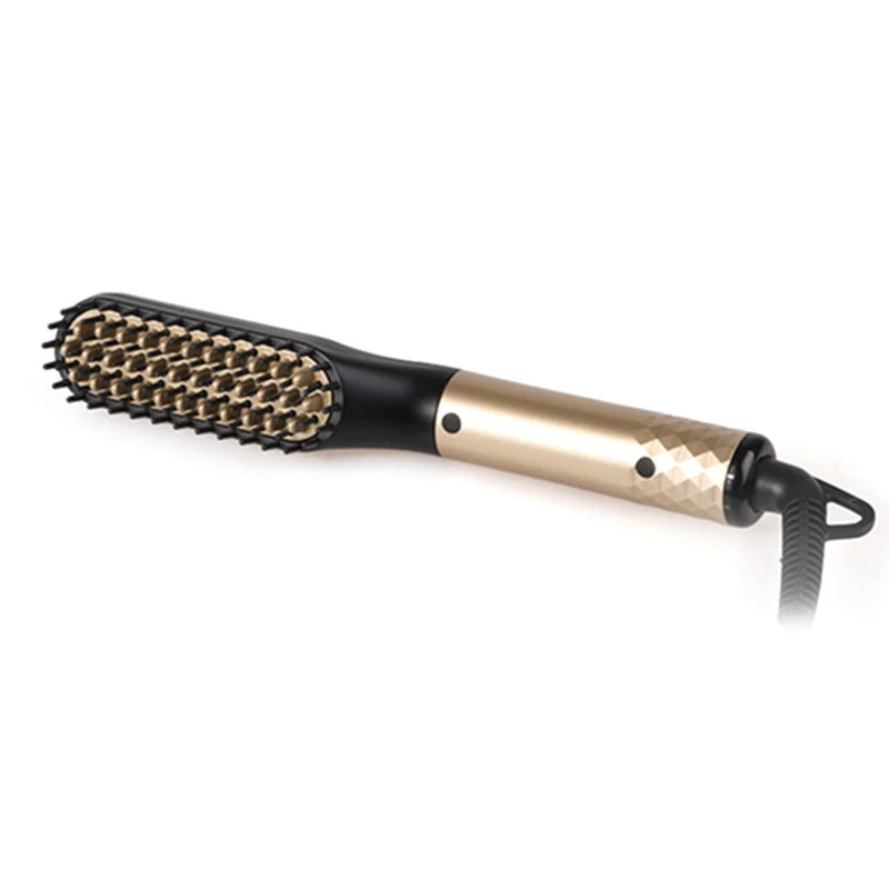 Professional Hair Comb Brush Beard Straightener Multifunctional Hair Straightening Comb Hair Curler Fast Heating Styling Tools