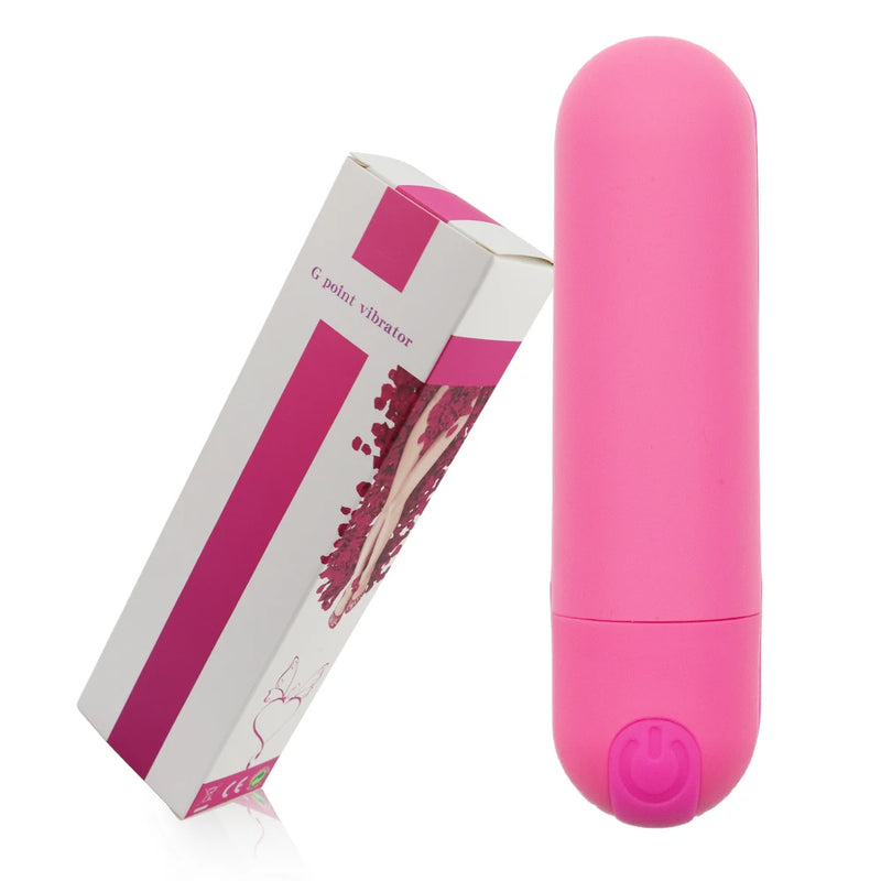 Bullet Vibrator Clitoris and G-Spot Stimulator Nipple Vibrate Massager Vibrating Wand Orgasm Vagina Dildo 10 Speeds for Travel