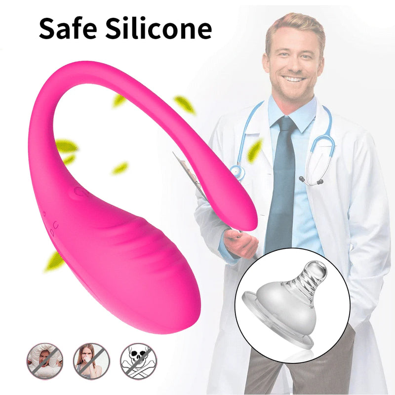 APP Controlled Vaginal Vibrators G Spot 9 Speed Anal Vibrating Egg Massager Wearable Stimulator Adult Sex Toys for Women Couples