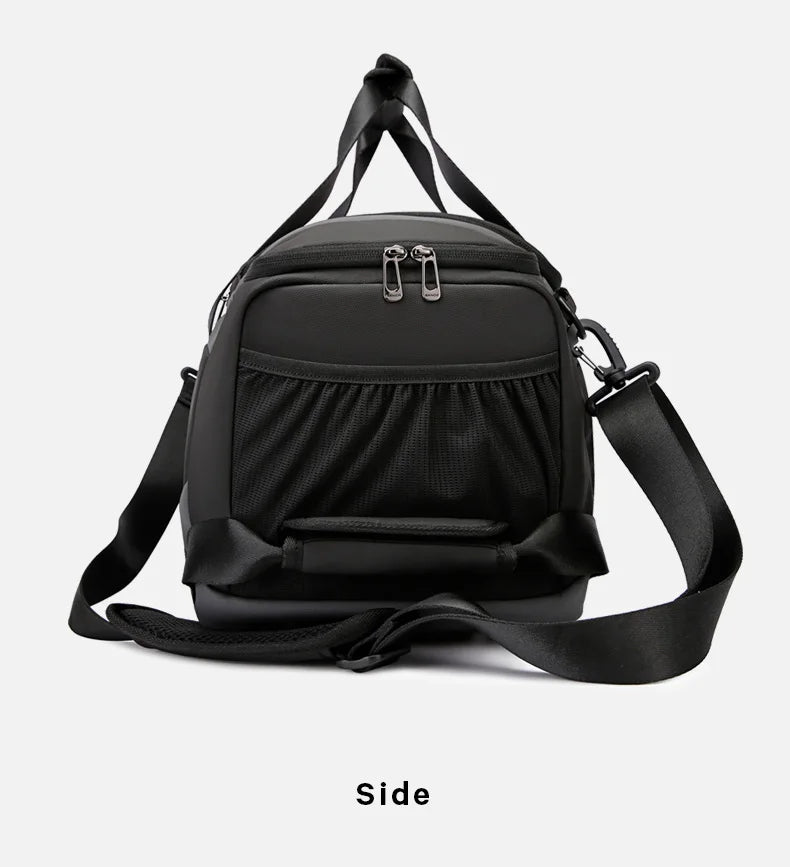 BANGE Sports Waterproof Duffel Bags With Shoe Compartment 21 Inch Gym Bag For Men With Wet and Dry Compartment Travel Bags Gym