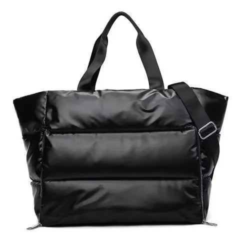 Yoga Mat Bag Women Gym Bag Tote Fitness Sports Large Capacity Travel Shoulder Bag Zipper Storage Bags Winter Ladies Wet Dry Pack
