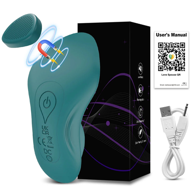APP Wearable Vibrator for Women Bluetooth Control Egg Clit Stimulator Magnetic Wear Vibrating Female Masturbator Sex Toys Adults