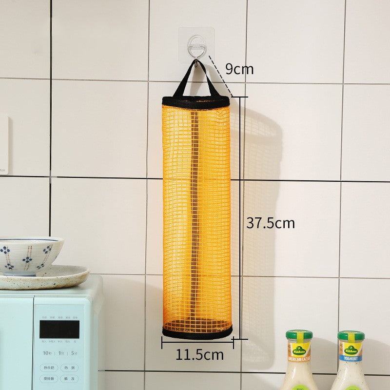1-5 PCS Garbage Bag Storage Kitchen Garbage Organizer Plastic Bag Holder Organizing Hanging Garbage Collection Storage Bag