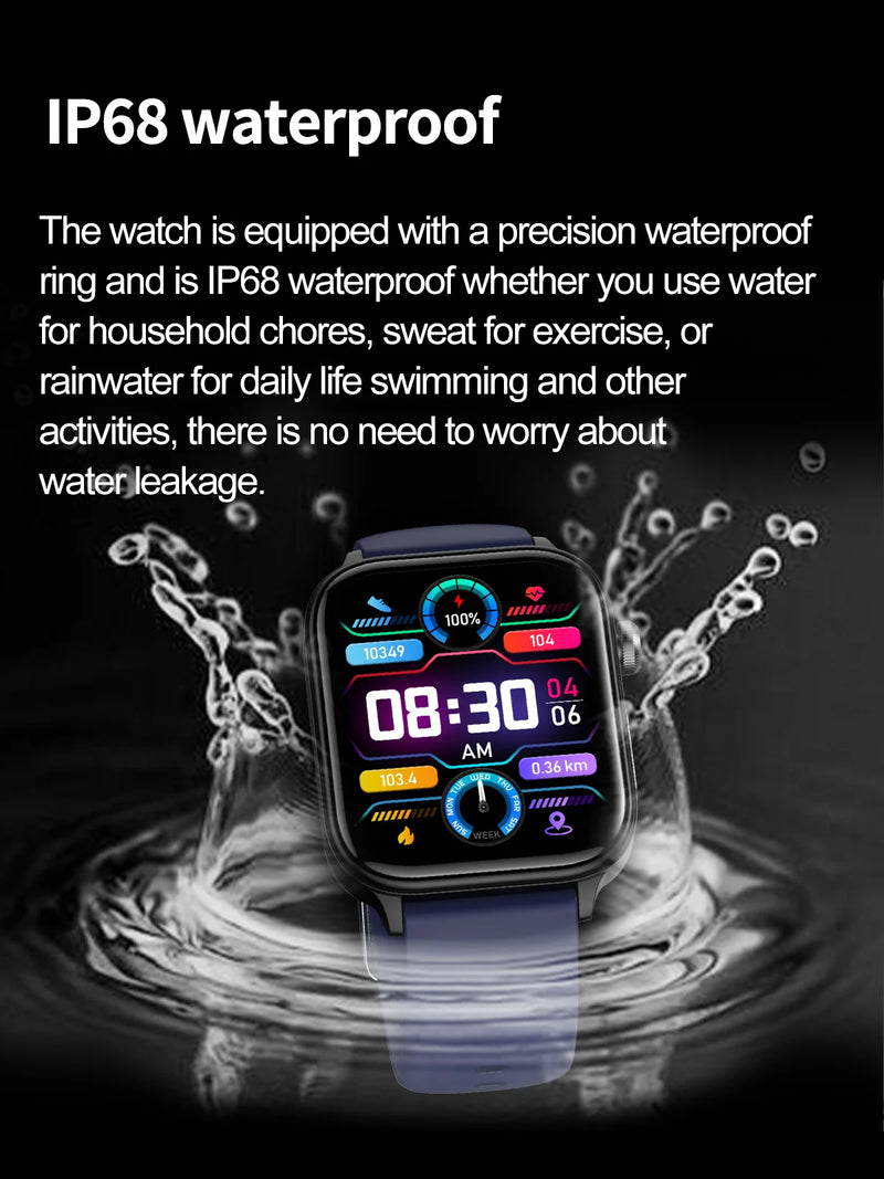 2025 New ECG+PPG Monitoring Smart Watch Women Blood pressure Blood Lipid Uric Acid Women Menstrual Health Tracker Smartwatches