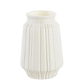 Plastic Vase Home for Decoration White Imitation Ceramic Flower Pot Plants Basket Nordic Wedding Decorative Dining Table Bedroom