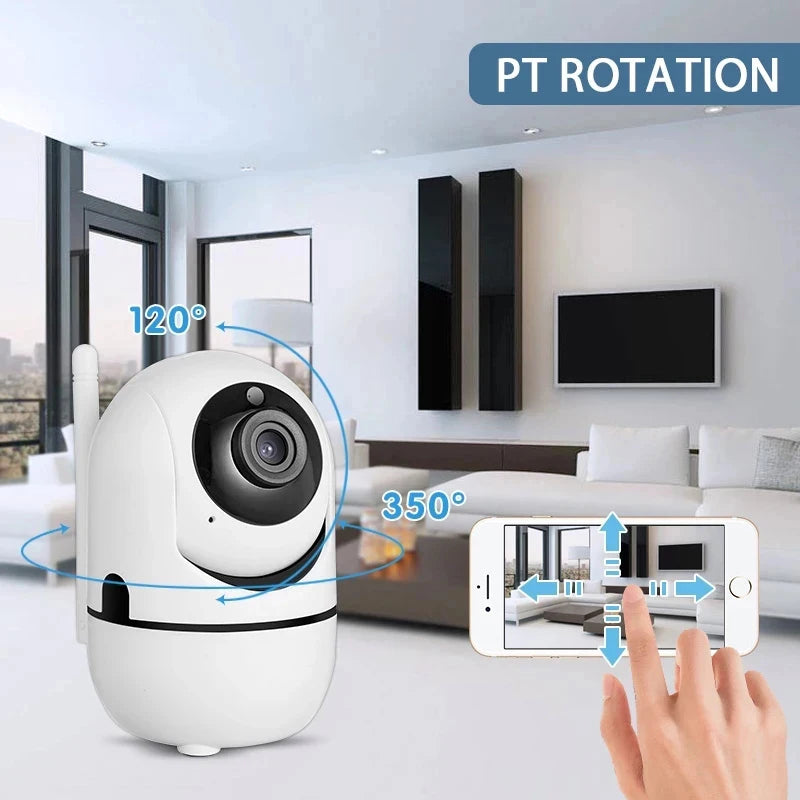 IP Camera YCC365 Plus Smart Home 1620P HD Security camera Auto Tracking Network Wireless Surveillance Night Vision WiFi Camera