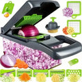 14/16 in 1 Handle Multifunctional Vegetable Chopper Food Grate Food Chopper Vegetable Slicer Dicer Cut Kitchen Items cocina