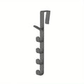 1pcs Bedroom By Hanger Clothes Hanging Rack Over The By Plastic Home Storage Organization Hooks, Purse Holder For Bags Rails