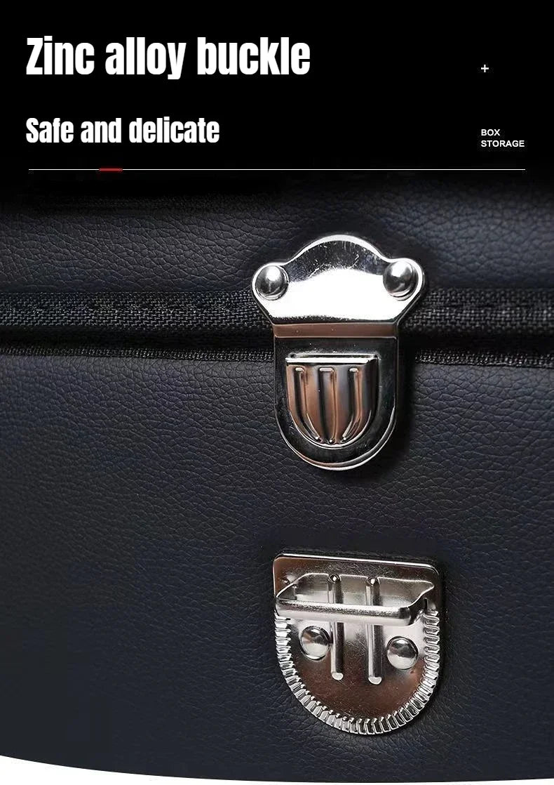 Car Trunk Organizer Organizers And Storage Suv Faux Leather Foldable Trunk Multi-Compartment Adjustable Auto Grocery Storage Box