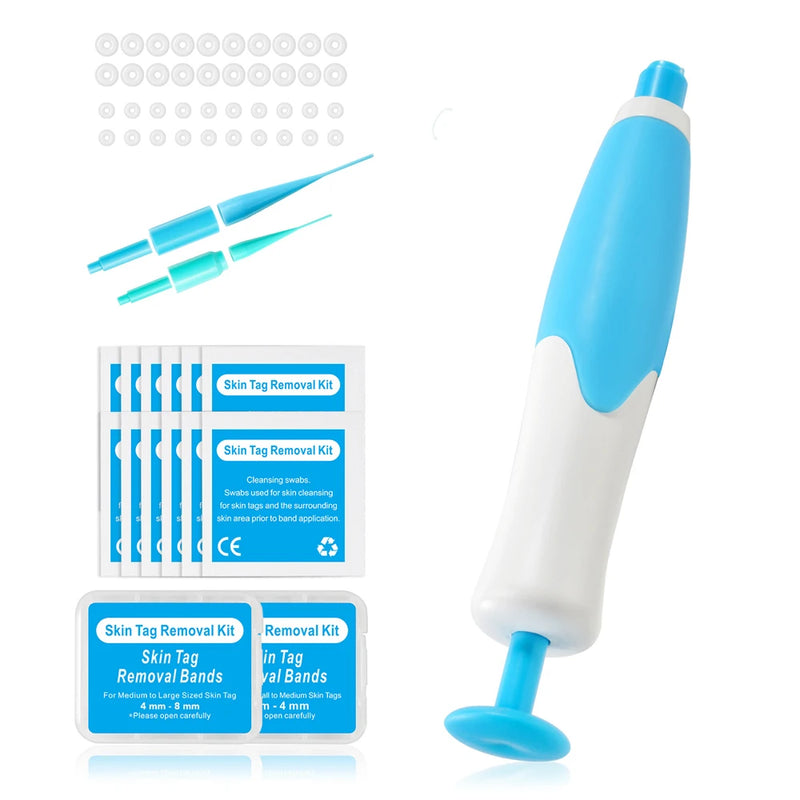2 IN 1 Auto Micro Skin Tag Remover Device Standard And Micro Skin Tag Removal Kit Adult Mole Wart Remover Face Care Beauty Tools