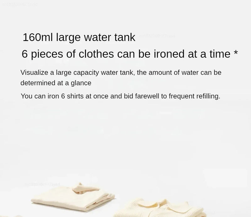 Xiaomi Mijia Garment Steamer 2 Foldable Handheld Clothes Steam Iron Portable Mite Removal Iron Steamer for Travel Home Appliance