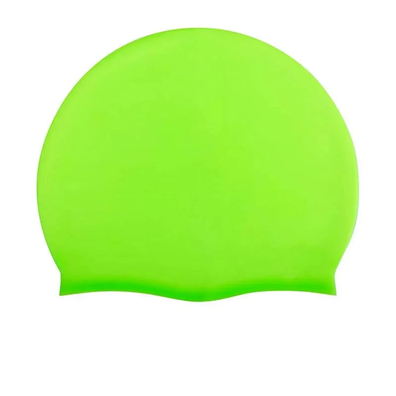 Swimming Cap Silicone Waterproof Swim Hat for Men Women Adult Kids Long Hair Pool Caps Diving Swimming Equipment Elastic Caps