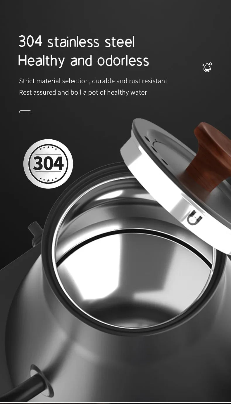 900ML Intelligent Constant Temperature Electric Kettle Hand Brewed Coffee Pot Gooseneck Pot Used for Brewing Milk Powder