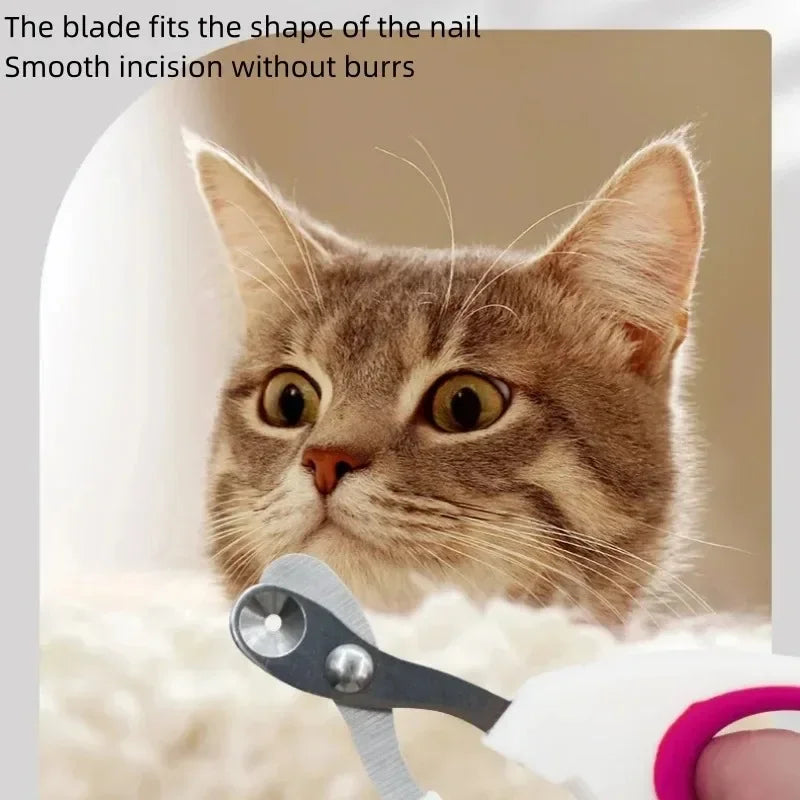 NEW Pets Professional Cat Nail Clippers for Small Cat Dog Stainless Steel Puppy Claws Cutter Pet Nail Grooming Clippers Trimmer
