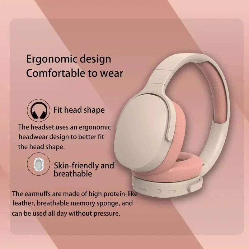 Xiaomi P2961 Wireless Headphones Bluetooth 5.3 Foldable 9D HIFI Stereo Sound Headset Long Battery Life Heavy Bass Earphone