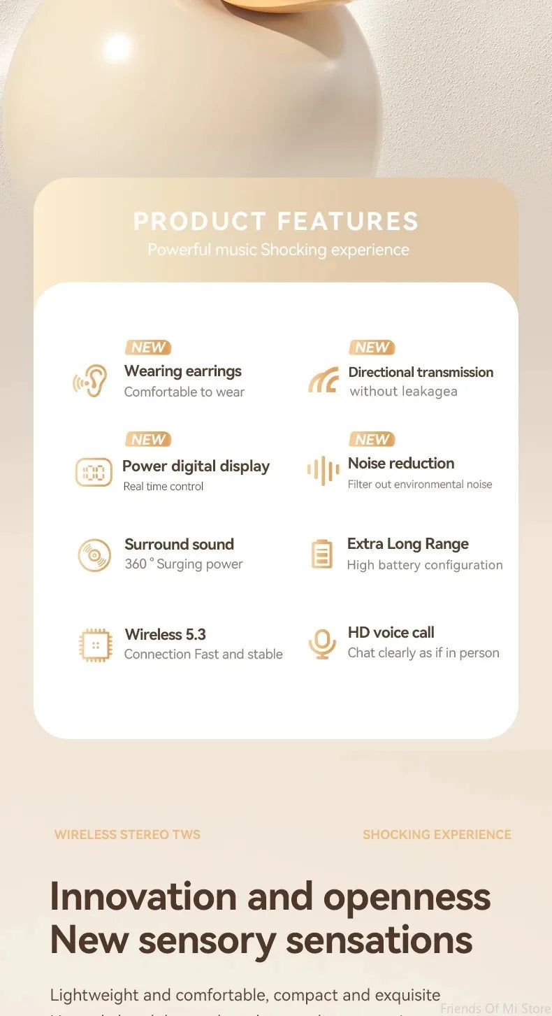 Xiaomi M62 Open Ear Headphones Wireless headset Air Conduction Waterproof Painless Wearing Earphones Running Headsets with Mic