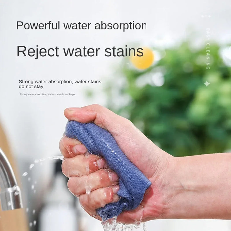 20pcs/box Pull-out Disposable Rags for Kitchen Household Absorbent Microfiber Scouring Pad