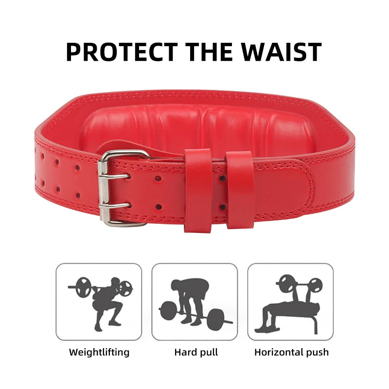 Weight Lifting Belt 1PC Gym Weight Belt for Powerlifting Squat Bodybuilding Workout Fitness WeightLifting Support for Men Women