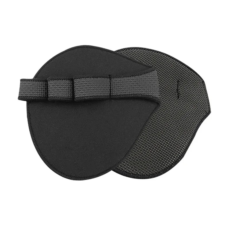2PCS Neoprene Grip Pads Lifting Grips Gym Workout Gloves Weightlifting Calisthenics Powerlifting Fitness Sports Hand Protector