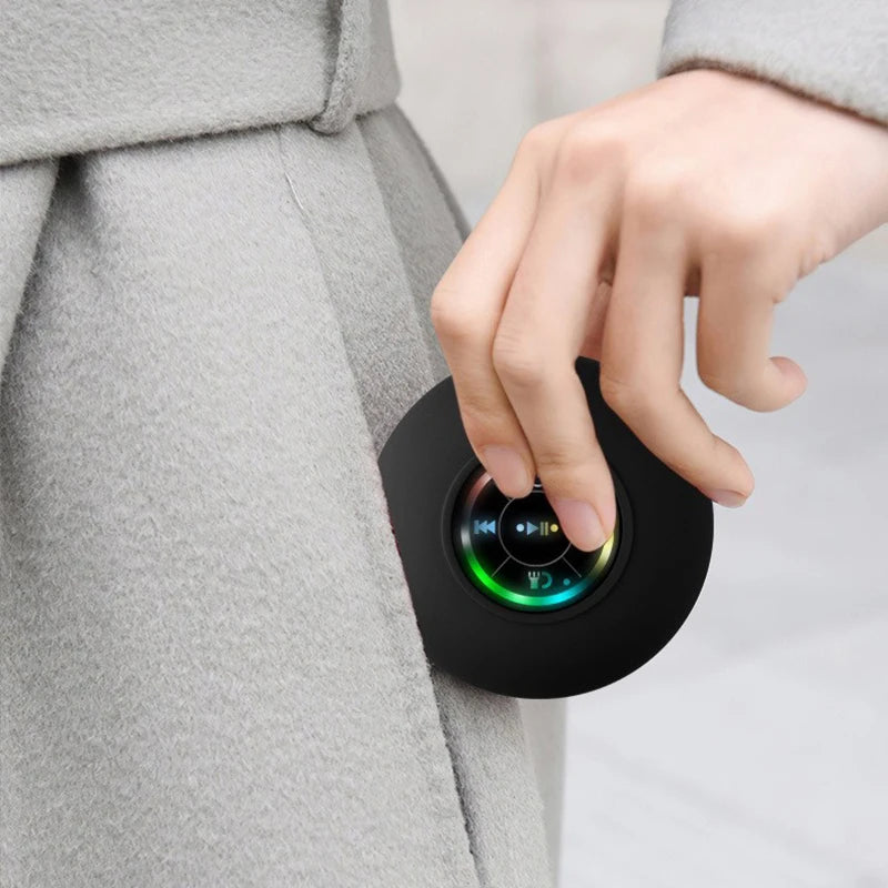 Xiaomi Portable Wireless Bluetooth Speaker LED IPX4 Waterproof Loudspeaker Outdoor Bathroom Large Suction Cup Stereo Sound Box