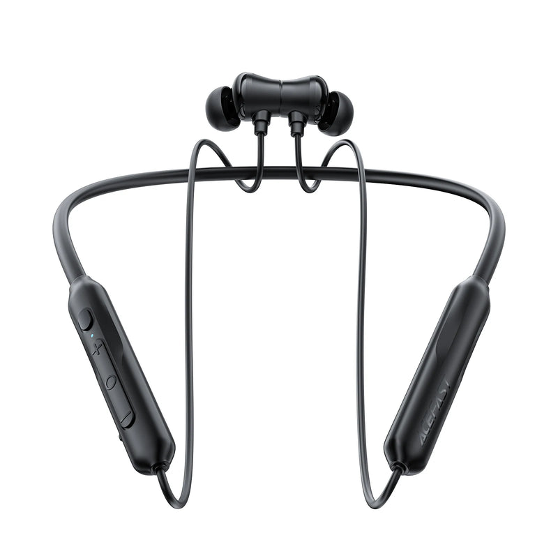 ACEFAST N3 Neckband Wireless Bluetooth 5.4 Earphone 30dB ANC Noise Cancelling Earbuds 60 Hours longtime Use Music Sport Earphone