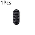 10/1Pcs Self-adhesive Cable Clips Silicone USB Cable Holder Organizer Wire Cord Management Clips for Home Office Desktop Tidy