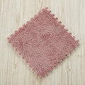 30*30CM Soft Plush Children Kids Rug Play Mat Puzzle Carpet Warm Playmat Interlocking Exercise Tiles Floor Carpet Decoration Mat