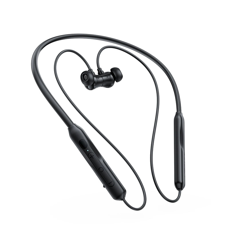ACEFAST N3 Neckband Wireless Bluetooth 5.4 Earphone 30dB ANC Noise Cancelling Earbuds 60 Hours longtime Use Music Sport Earphone