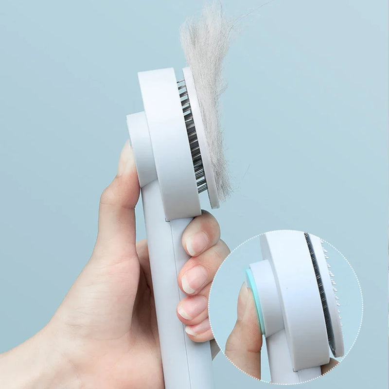 Cat Comb Cat Brush Pet Hair Removal Brush Pet Grooming Brush for Cats Dogs Pets Hair Remover Massages Puppy Kitten Accessories