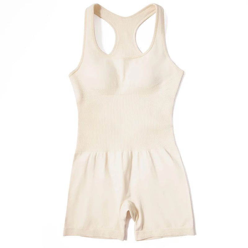 2024 Jumpsuits Women Yoga Shorts Female Sleeveless Sport Romper Bodysuits Summer Yoga Playsuits Skinny Gym Fitness Outfits