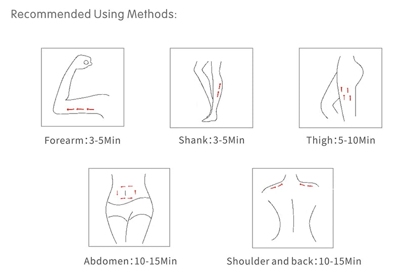 EMS & RF Radio Frequency Body Slimming Machine Fat Burner Slim Shaping Device LED Light Therapy Lose Weight Cellulite Massager