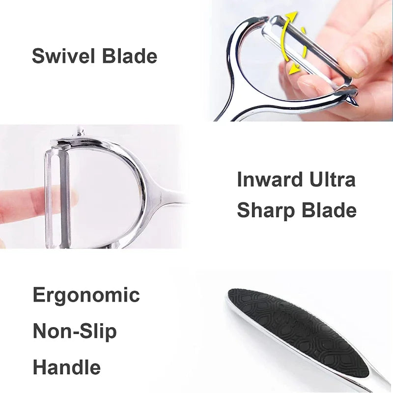 Stainless Steel Vegetable Peeler Potato Peeler Multi-function Kitchen Accessories Cuisine Pelador Carrot Grater Fruit Tools