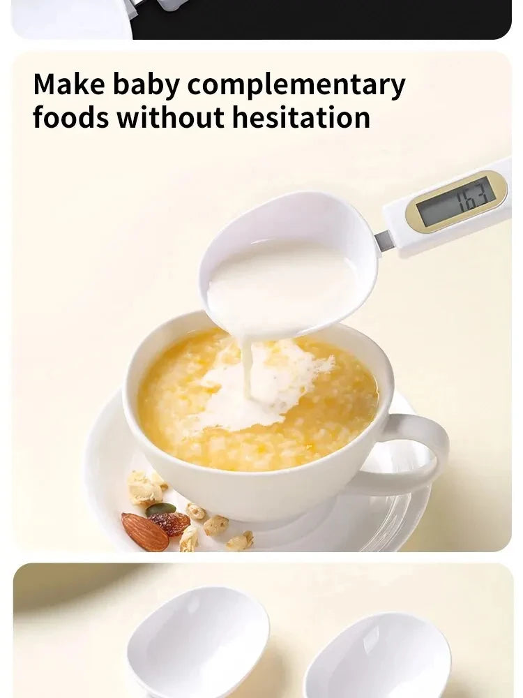 500g Electronic Kitchen Scale Coffee Scoop Digital Measurement With LCD Display Dog Food Milk Powder Tea Weighing Baking Tools