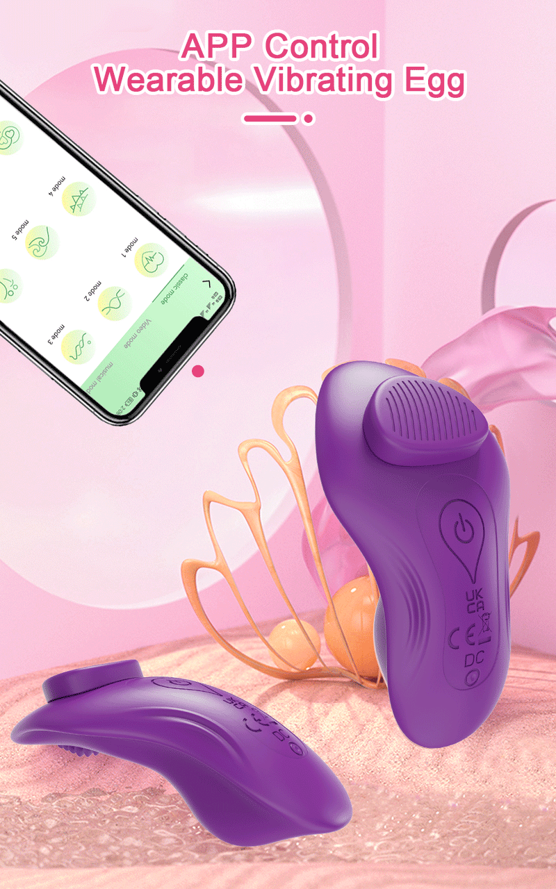 APP Wearable Vibrator for Women Bluetooth Control Egg Clit Stimulator Magnetic Wear Vibrating Female Masturbator Sex Toys Adults