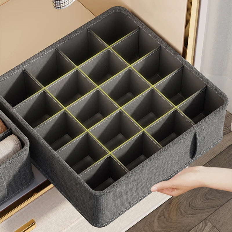 20/6/7/1 Grids Cation PP Sock Bra Pants Simplicity Organizers Of Cabinets And Drawers Home Sorting Boxes Storage Organizer Box