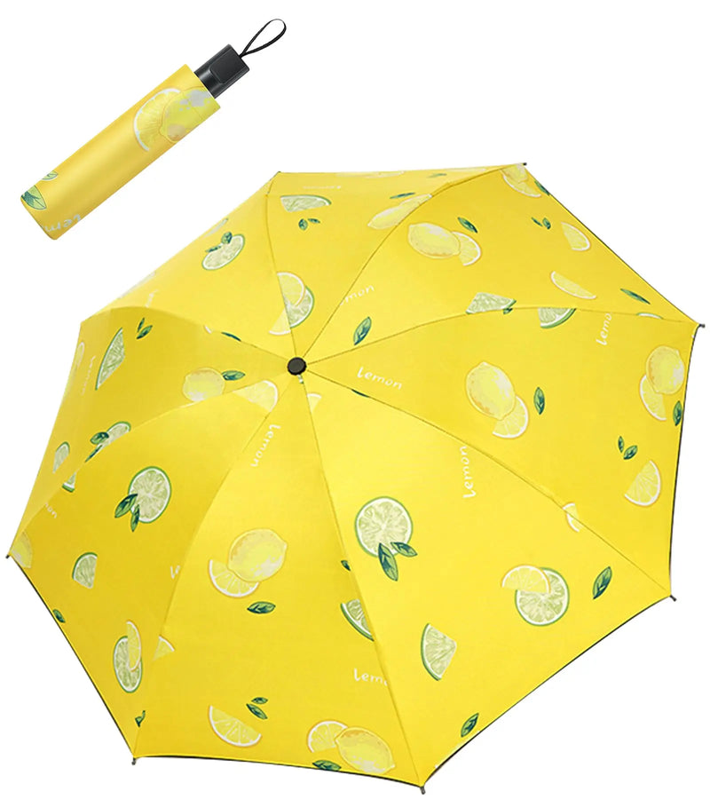 Travel Umbrella Windproof Folding Umbrella for Rain,Compact Umbrella for Car,Lightweight UV Protection Sun Umbrella for Men and