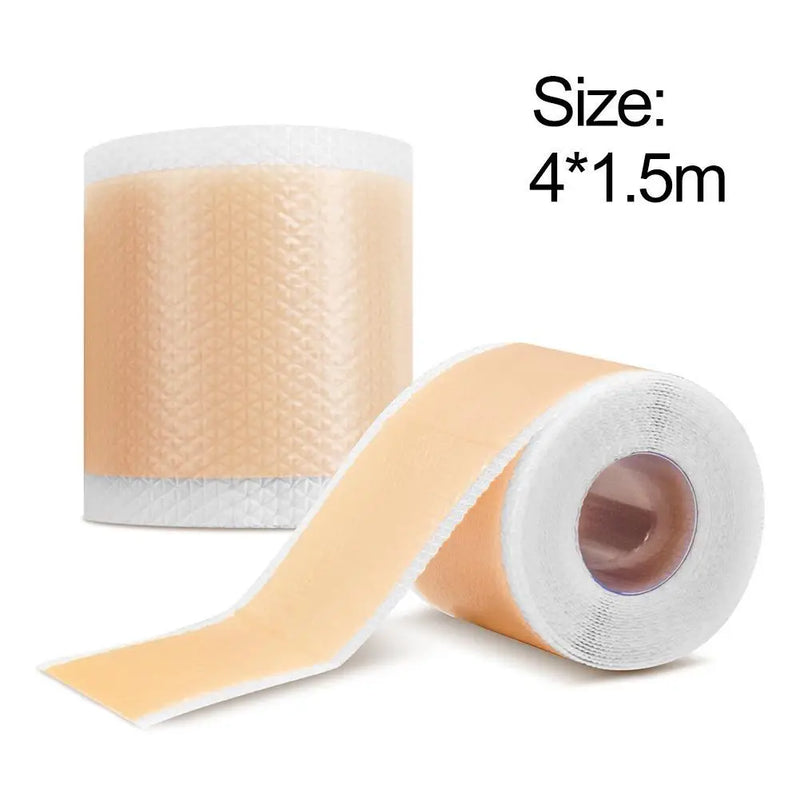 150cm Silicone Gel Scar Sheet Patch Treatment Removal Tape Acne Trauma Burn Scar Cover Skin Repair Section Ear Beauty