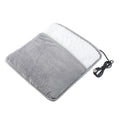 Electric Heating Pad Foot Warmer Soft Plush Thermal Blanket Foot Warming Mat Washable Household Office Heating Mat Health Care