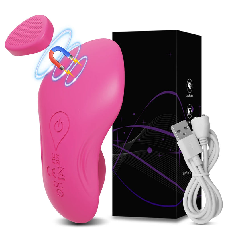 APP Wearable Vibrator for Women Bluetooth Control Egg Clit Stimulator Magnetic Wear Vibrating Female Masturbator Sex Toys Adults