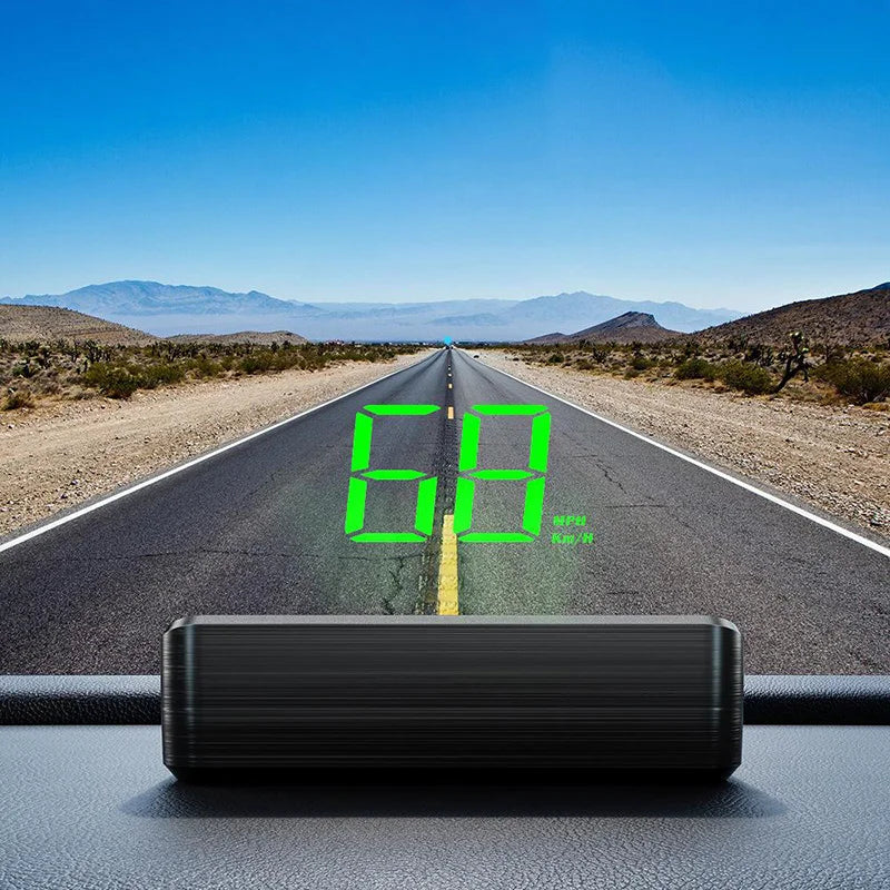 Xiaomi Car Head Up HD Electronics Accessories Display  GPS Speedometer Speed KMH Digital HUD Windshield Projector New Style