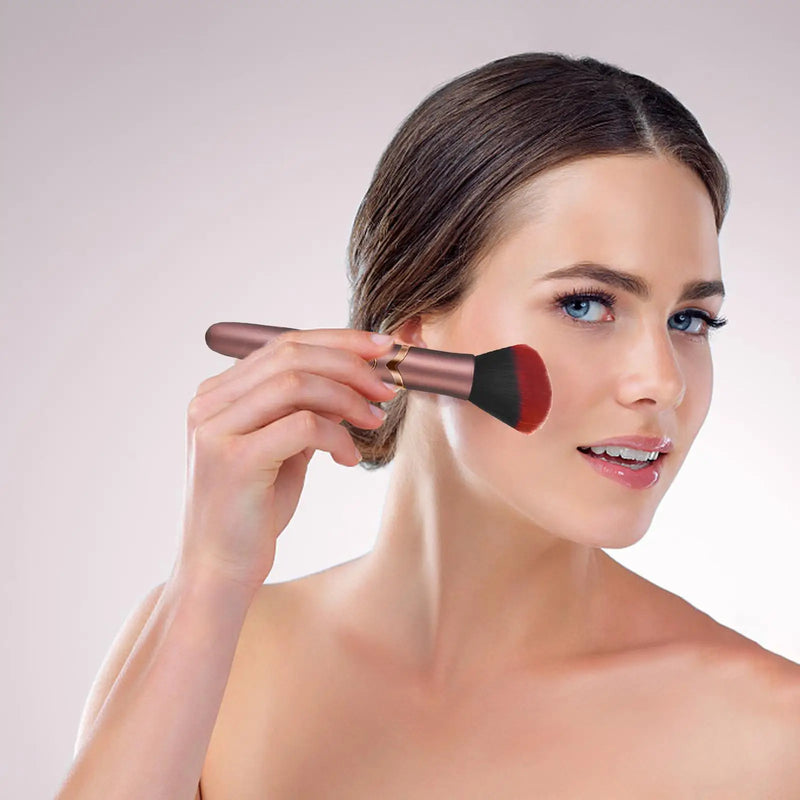 Electric Cosmetic Brush Foundation Blush Loose Powder Brush Beauty Tools Washable Vibration Rechargeable Makeup Brush Tools