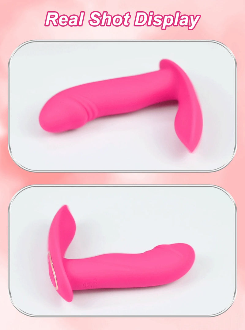 APP Control Wearable Dildo Vibrator for Women Clitoris Stimulator G-Spot Massager Female Anal Butt Plug Vibrating Adult Sex Toys