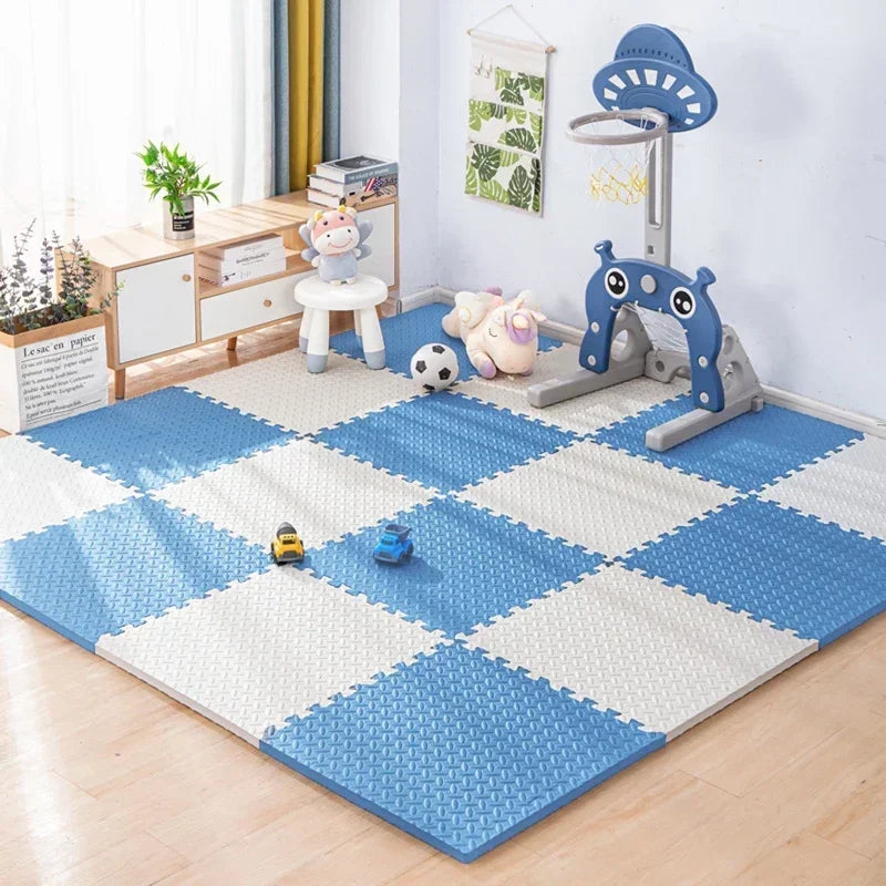 16pcs 30*30cm Puzzle Mat For Children Thick Baby Play Mat Kids Carpet Mats EVA Foam Rug Children Room Activities Mat For Baby