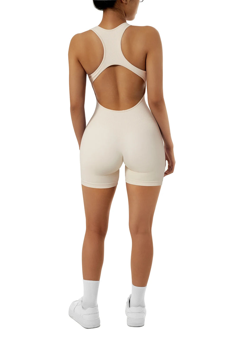 2024 Jumpsuits Women Yoga Shorts Female Sleeveless Sport Romper Bodysuits Summer Yoga Playsuits Skinny Gym Fitness Outfits