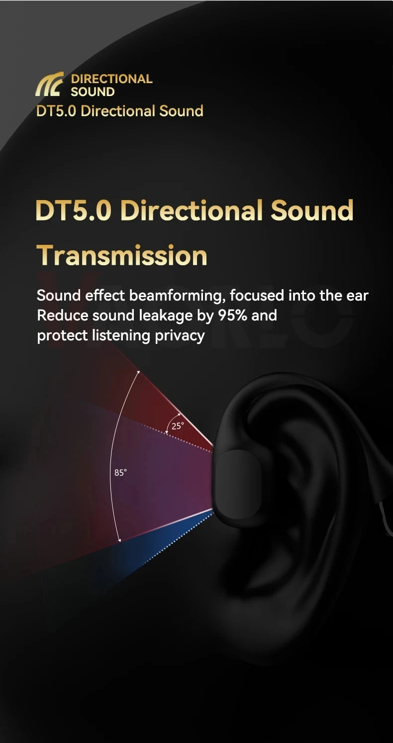 Xiaomi Mijia Bone Conduction Earphones IPX8 Waterproof Headset for Swimming Bluetooth 5.4 Wireless Sport Headphones MP3 32G RAM